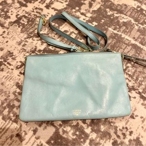 NWOT! Fossil Leather Clutch/Crossbody